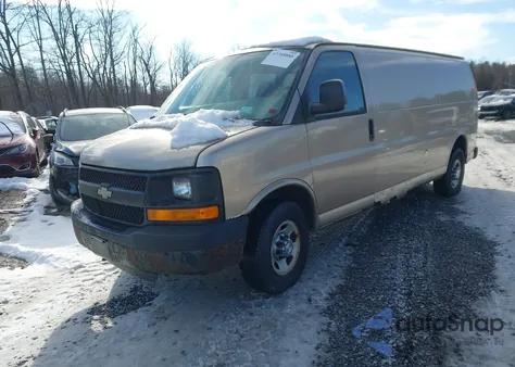 2007 Chevrolet Express Work Van z USA, uszkodzony, nr VIN 1GCGG29U571204499